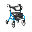 Nitro Sprint Rollator Rolling Walker, Blue - BeHope