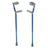 Pediatric Forearm Crutches, Large, Knight Blue, Pair - Behope - FC300-2GB