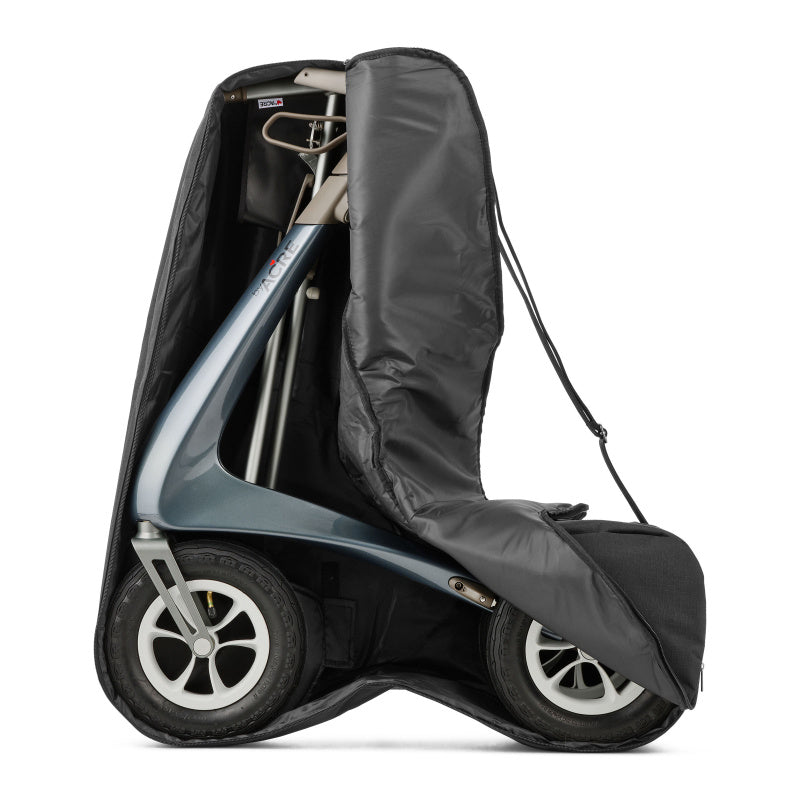 Bolsa de viaje para andadores de fibra de carbono Overland (gris carbón)
