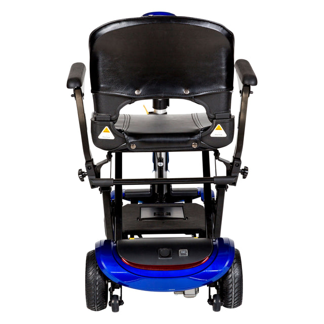 Zoome Auto-flex Folding Travel Scooter, Blue - BeHope
