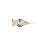 Bx/50 Uro-Cath Molded Latex Male External Catheter With Urofoam, Size 30Mm