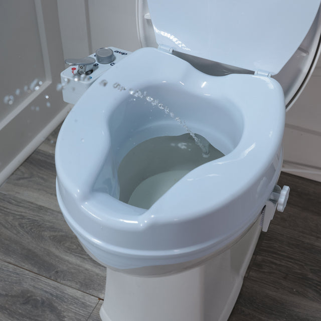 Preservetech Raised Toilet Seat With Bidet - BeHope