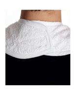 Terry Cloth Bib w/ Velcro (white)