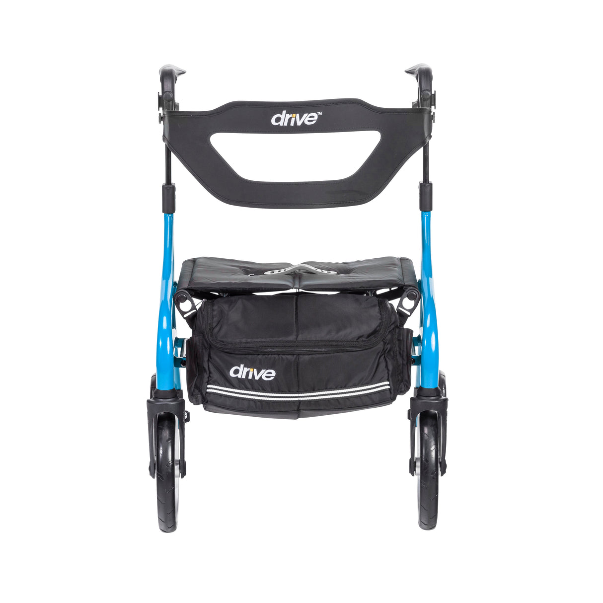 Andador con ruedas Nitro Sprint Rollator, altura Hemi, color azul