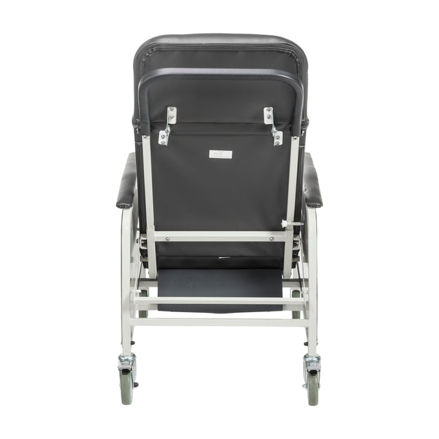 3 Position Heavy Duty Bariatric Geri Chair Recliner, Charcoal - BeHope