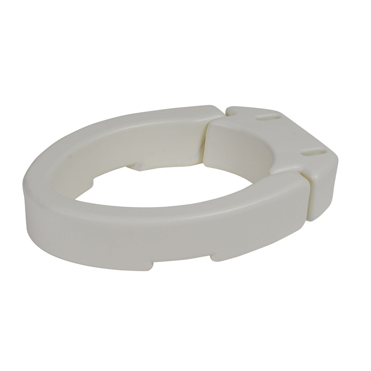 Hinged Toilet Seat Riser, Standard Seat - BeHope