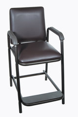 Silla alta de cadera con asiento acolchado