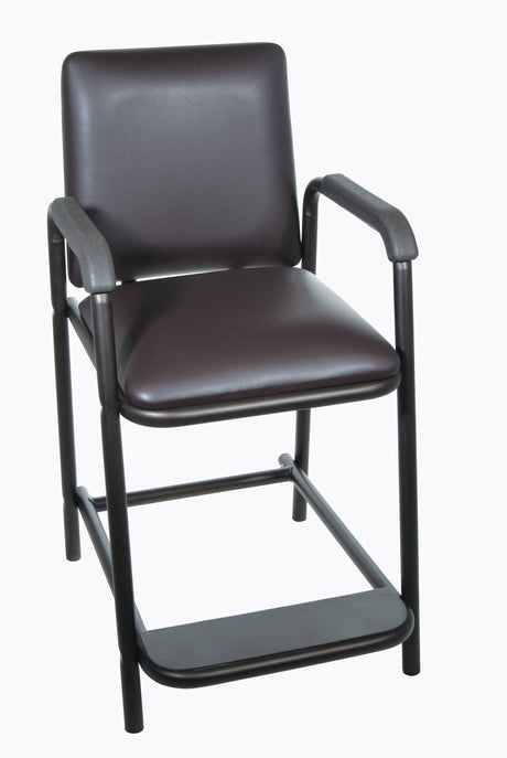 Silla alta de cadera con asiento acolchado