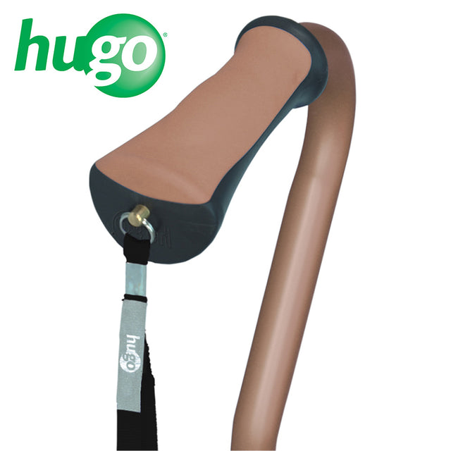 Adjustable Quad Cane For Right Or Left Hand Use, Large Base - BeHope