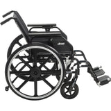 Viper Plus GT Wheelchair with Universal Armrests, Swing-Away Footrests, 20" Seat