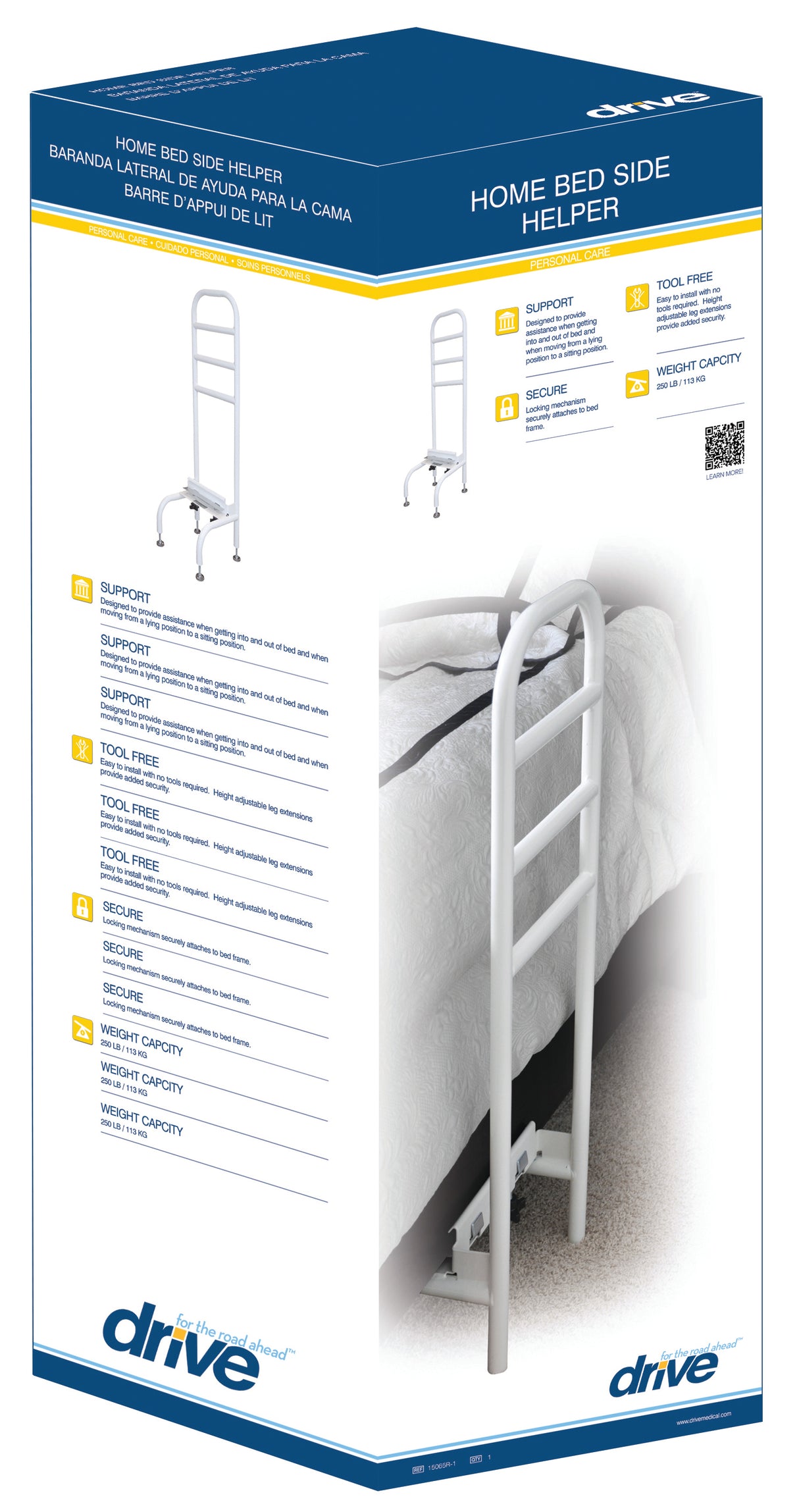 Home Bed Side Helper Assist Rail