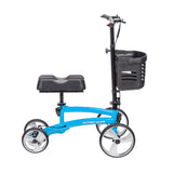 Nitro Glide Knee Walker Knee Scooter Crutch Alternative, Blue - BeHope