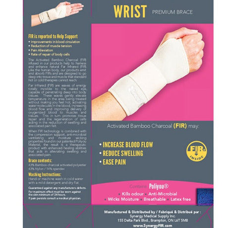 Ea/1 Synergy Womans Easyfit Wrist Brace (one Size) - BeHope