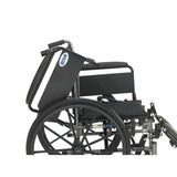 Cruiser Iii Light Weight Wheelchair With Flip Back Removable Arms, Adjustable Height Desk Arms, Swing Away Footrests, 20" - BeHope