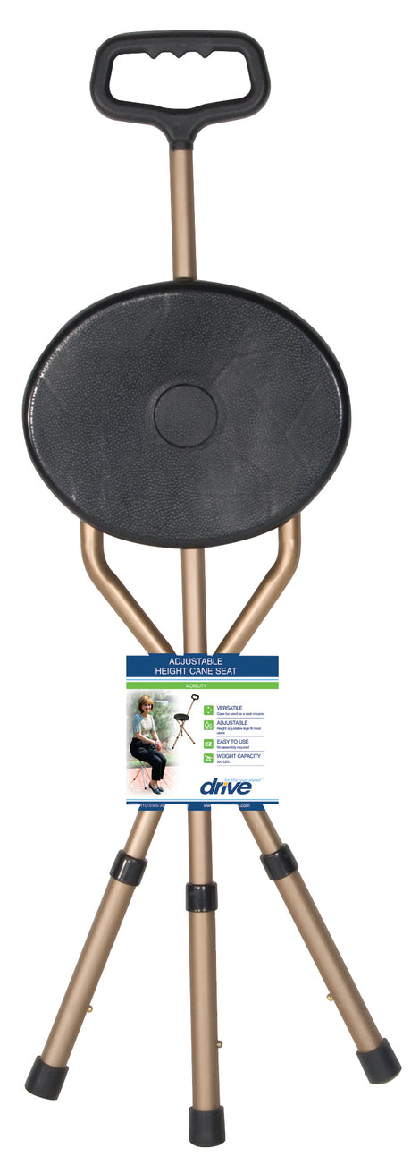 Folding Lightweight Cane Seat - BeHope