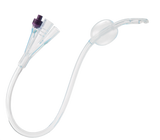 X-flow Prostatic 3-way Catheter 24fr Dufour Coude Tip 50ml 42cml Silicone Sterile - Behope