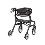 Nitro Sprint Rollator Rolling Walker, Hemi Height, Black