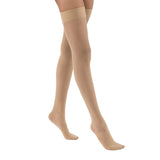 Jobst Ultrasheer Thigh High Dot Band Stockings, Closed Toe, Large, Sun Bronze, 15-20 Mmhg - Each - Behope