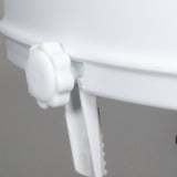 Raised Toilet Seat with Lock, Standard Seat