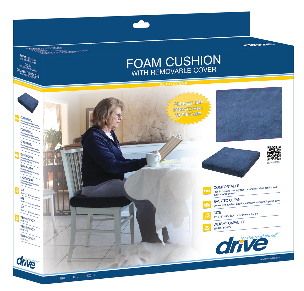 Foam Cushion, 3"