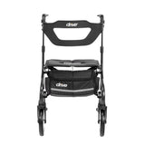 Andador con ruedas Nitro Sprint Rollator, alto, color negro