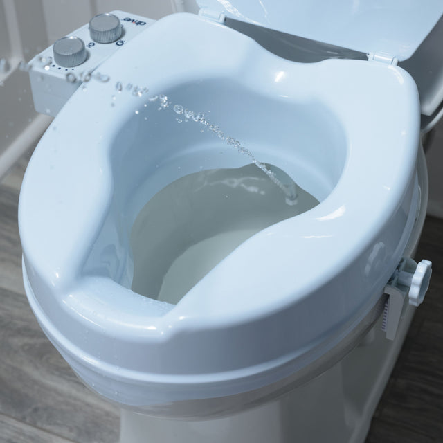 Preservetech Raised Toilet Seat With Bidet - BeHope
